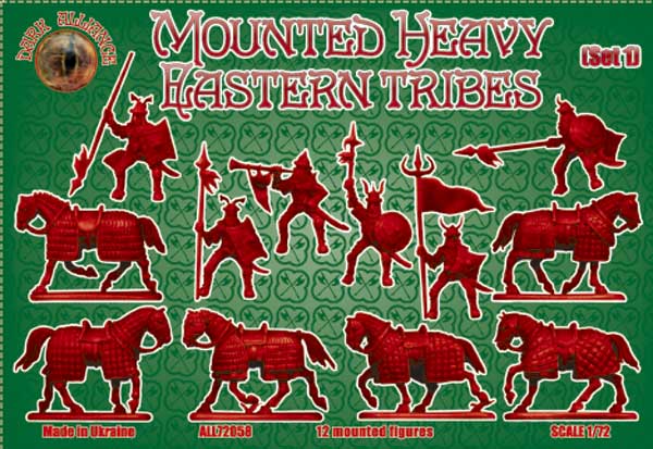 Dark Alliance ALL72058 1:72 Mounted Heavy Eastern tribes