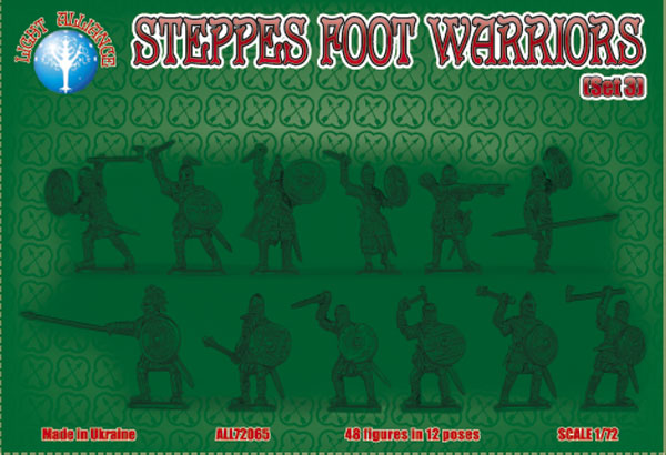 Dark Alliance ALL72065 1:72 Steppes Foot Warriors