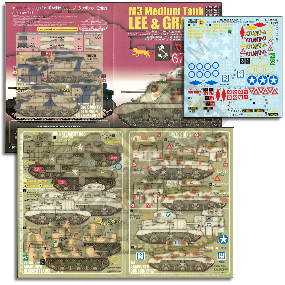 Echelon FD ALT352006 1:35 M3 Lees & Grants