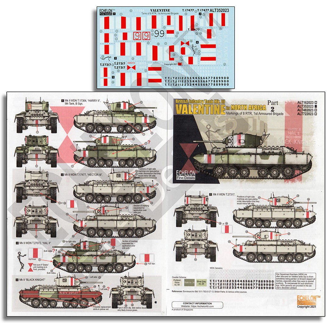 Echelon FD ALT352023 1:35 Valentines in North Africa