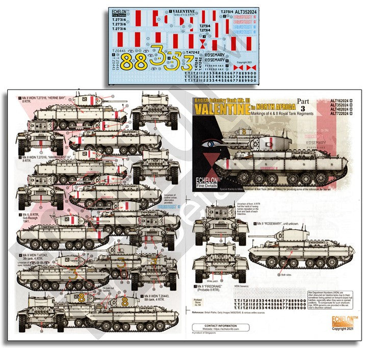 Echelon FD ALT352024 1:35 Valentines in North Africa