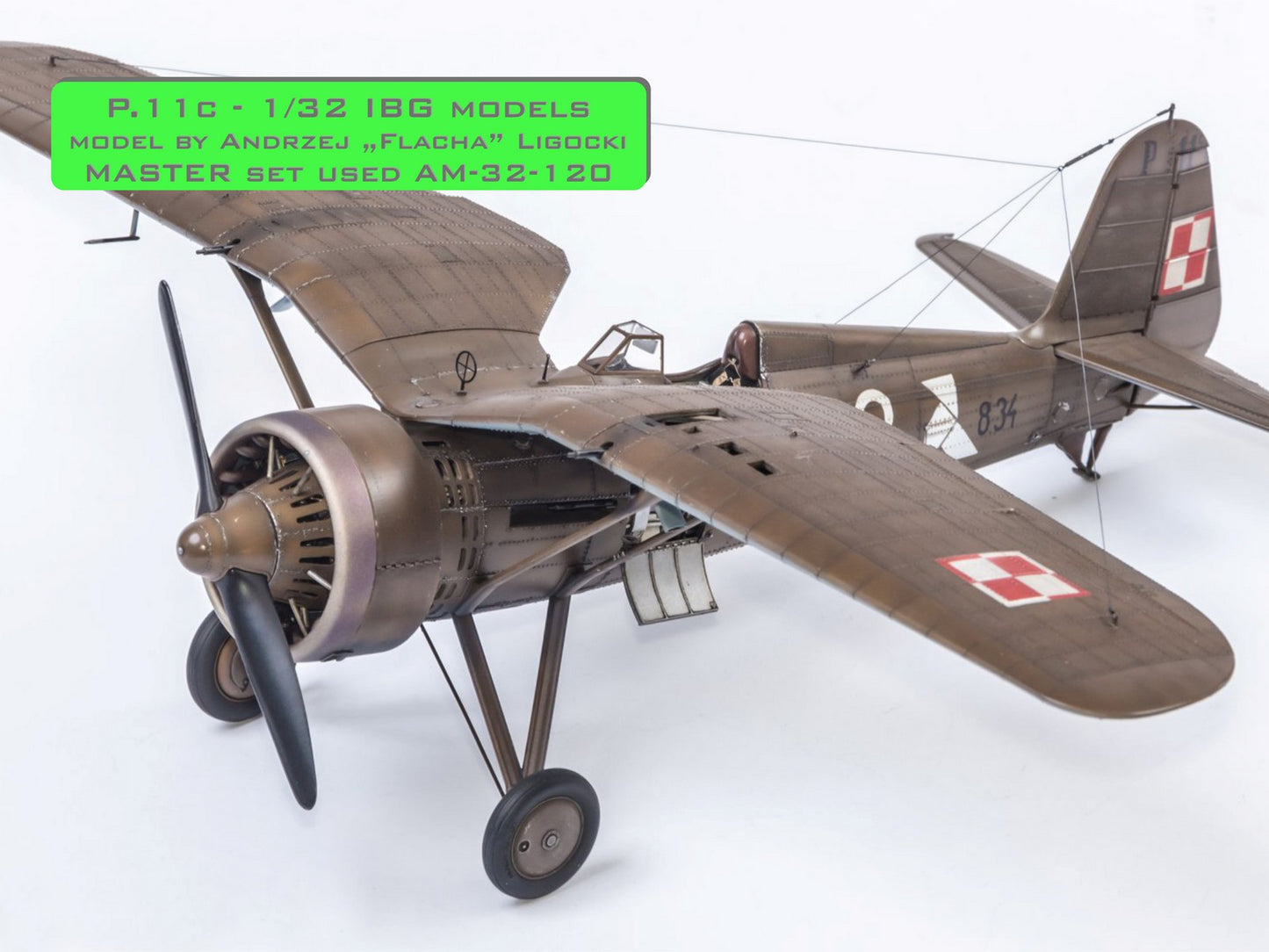 Master AM-32-120 1:32 PZL P.11c