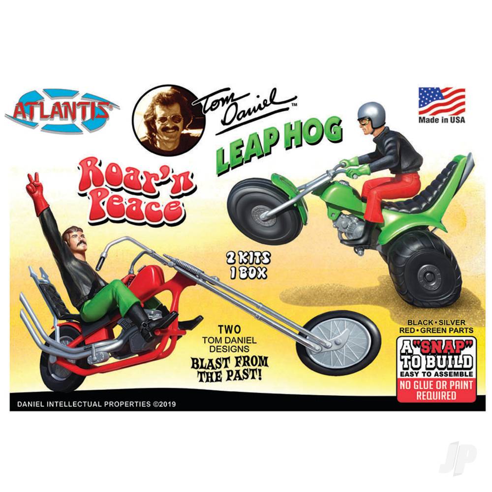 Atlantis Models Roar'n Peace & Leap Hog Snaps 2 Pack Tom Daniel (4 colors) CM6600