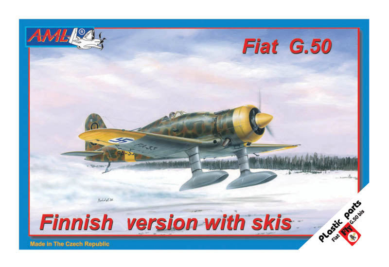 AML AML72027 1:72 Fiat G.50 Finnish version with resin skis and injection canopy