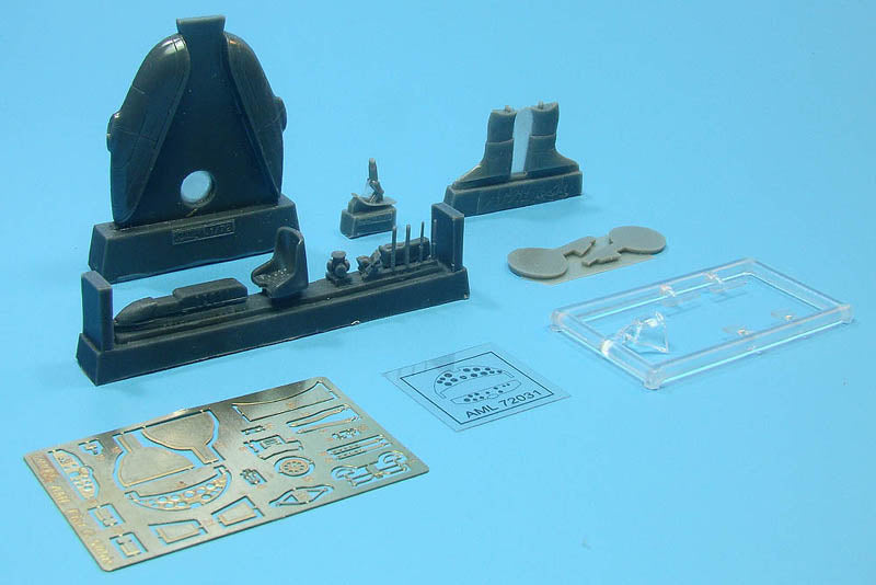 AML AML72027 1:72 Fiat G.50 Finnish version with resin skis and injection canopy
