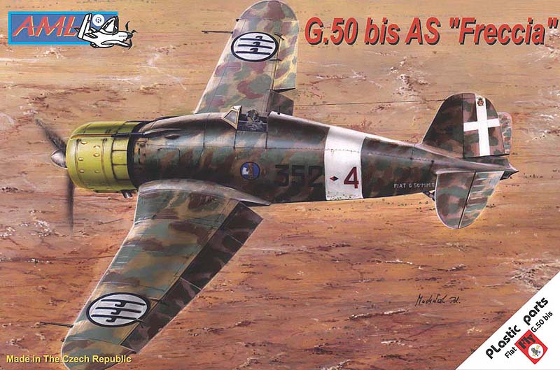 AML AML72031 1:72 Fiat G.50 bis AS 'Freccia' + detail set