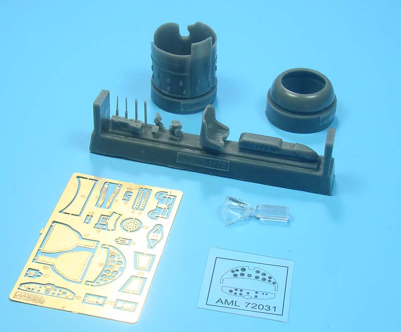 AML AML72031 1:72 Fiat G.50 bis AS 'Freccia' + detail set