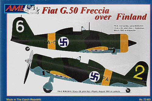 AML 72053 Fiat G.50 Freccia over Finland (Injection Canopy) 1:72