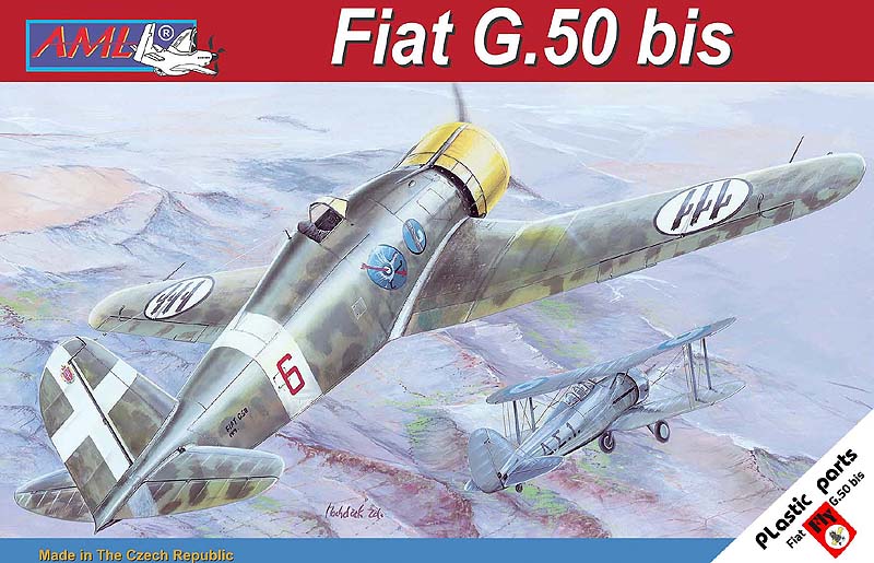 AML AML72056F 1:72 Fiat G.50bis "Over Balkan's Sky" with injection canopy