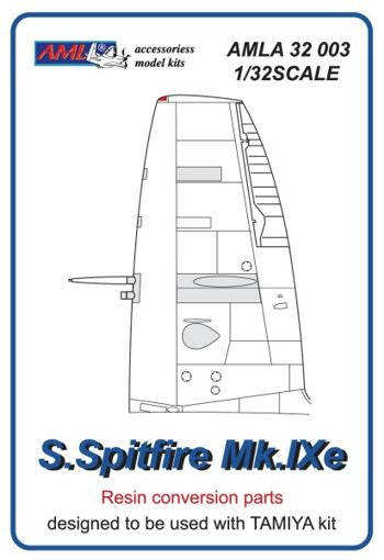 AML AMLA32003 1:32 Supermarine Spitfire Mk.IXe-resin conversion parts