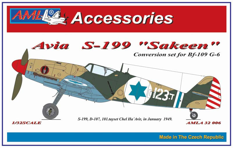 AML AMLA32006 1:32 Avia S-199 "Sakeen"