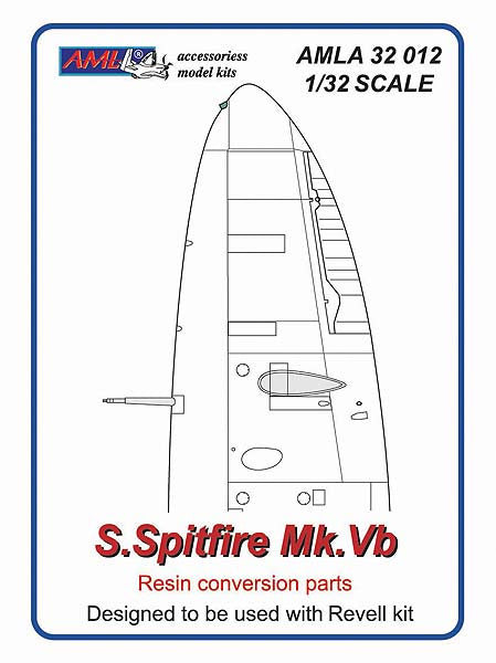 AML AMLA32012 1:32 Supermarine Spitfire Mk.VB wing cannons