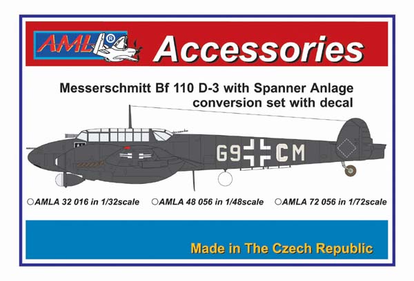 AML AMLA32016 1:32 Messerschmitt Bf-110D-3 Spaner