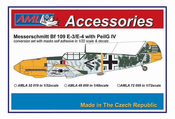 AML AMLA32019 1:32 Messerschmitt Bf-109E-4_PeilG IV Day fighters