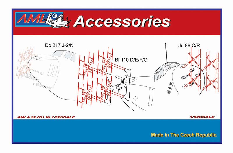 AML A32031 FuG 202 for Do-217/Bf-110/Ju-88 Conversion Set 1:32