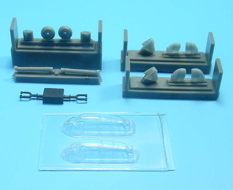 AML AMLA44005 1:144 Junkers Ju-87D/G Stuka landing gear