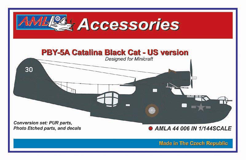 AML AMLA44006 1:144 Consolidated PBY-5A Catalina Black Cat