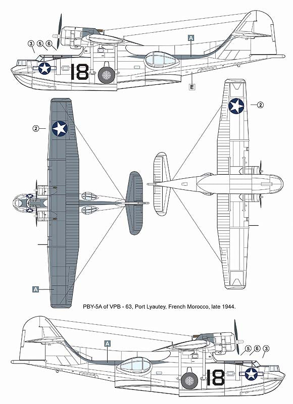 AML AMLA44009 1:144 Consolidated PBY-5A with MAD