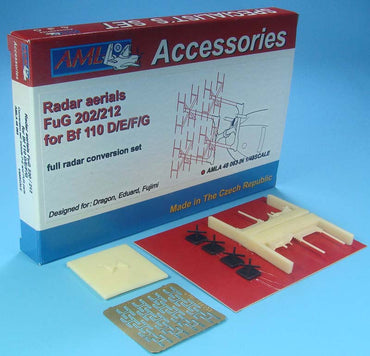 AML A48063 FuG 202/212 Radar Aerials Bf-110D/E/F/G-2 Etched 1:48