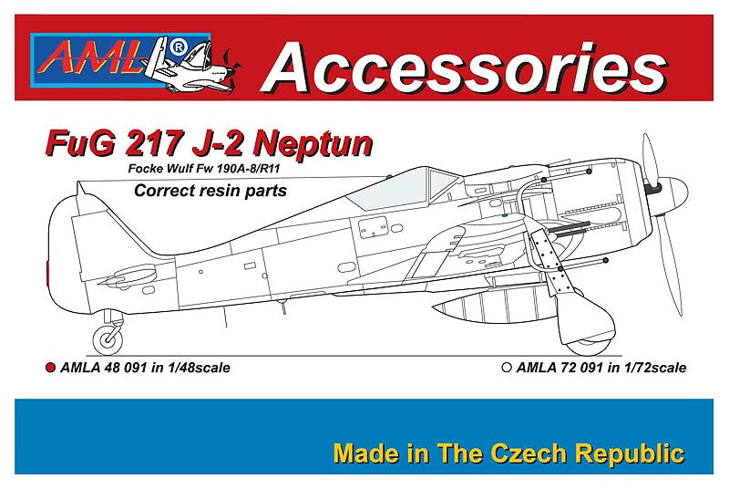 AML AMLA48091 1:48 Focke-Wulf Fw-190A-8/R11 with FuG 217 J-2 Neptun