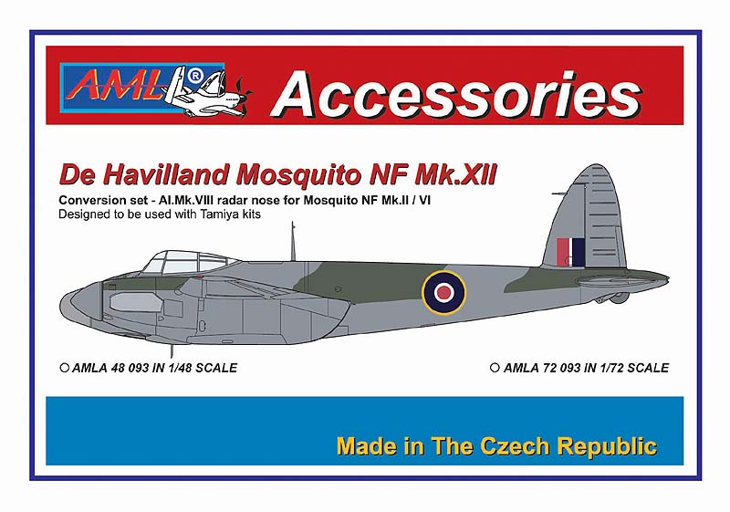 AML AMLA48093 1:48 de Havilland Mosquito NF.XII / NF.XIII with A.I