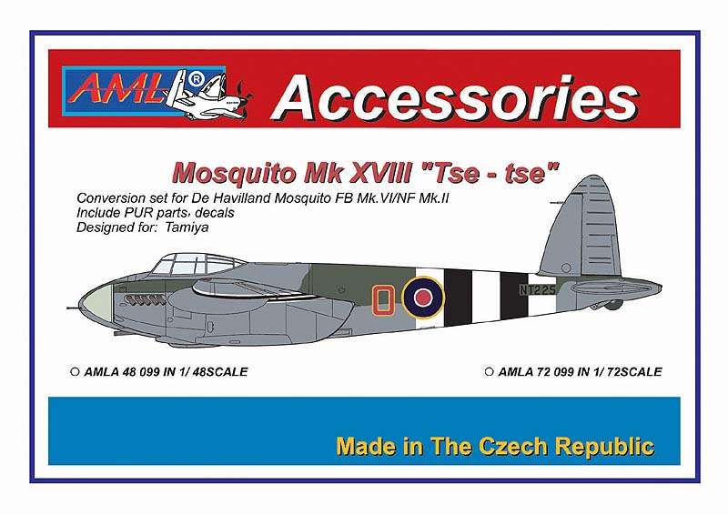 AML AMLA48099 1:48 de Havilland Mosquito Mk.XVIII