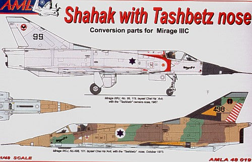 AML AMLA48019 1:48 Dassault_Mirage IIICR/Tashbetz