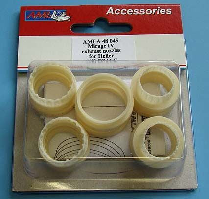 AML AMLA48045 1:48 Dassault_Mirage IV exhaust nozzles