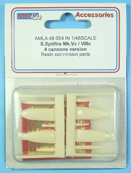 AML AMLA48054 1:48 Supermarine Spitfire Mk.Vc/Mk.VIIIC wing cannons
