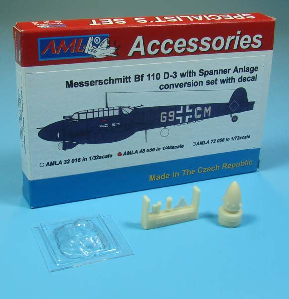 AML AMLA48056 1:48 Messerschmitt Bf-110D-2 Spaner