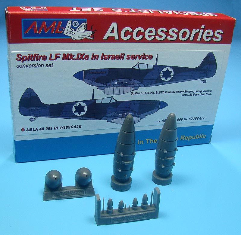 AML AMLA48069 1:48 Supermarine Spitfire Mk.IXe with German fuel tanks