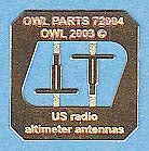 AML AMLA72070 1:72 Full radar conversion set for Grumman F6F-3/6N Hellcat