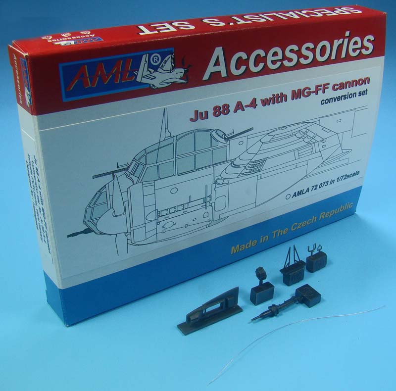 AML AMLA72073 1:72 MG FF cannon for the Junkers Ju-88A-4 with