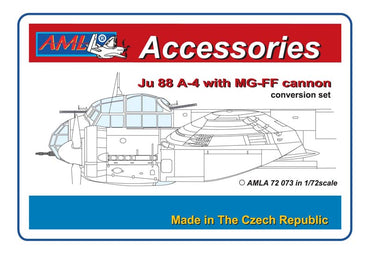 AML AMLA72073 1:72 MG FF cannon for the Junkers Ju-88A-4 with