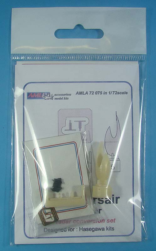 AML AMLA72075 1:72 Vought F4U-2 Corsair night fighter Full radar conversion set