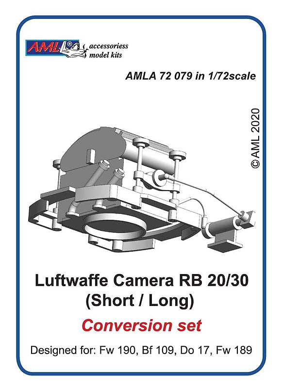 AML AMLA72079 1:72 Luftwaffe Camera RB 20/30