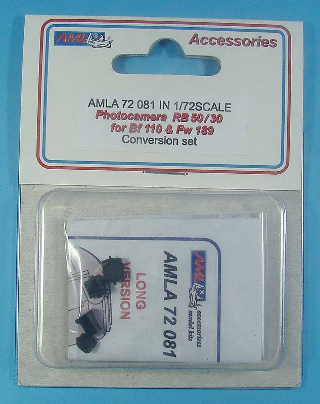 AML A72081 Luftwaffe Camera RB 50/30 for Bf-110 & Fw-189 1:72
