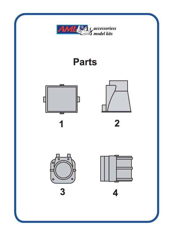 AML A72081 Luftwaffe Camera RB 50/30 for Bf-110 & Fw-189 1:72