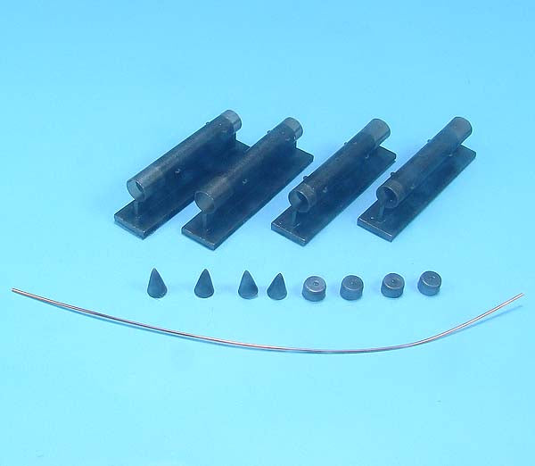 AML A72084 Luftwaffe Wgr.42 Rocket Pods Bf-110/Me-210/Me-410 1:72