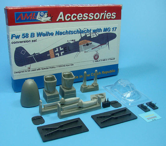 AML AMLA72086 1:72 Focke-Wulf Fw-58B/C Nachtschlacht with MG 17