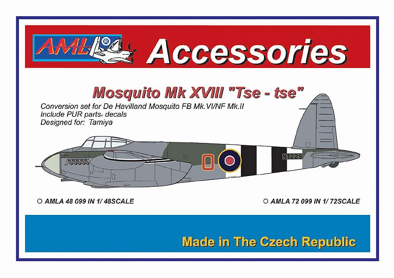 AML AMLA72099 1:72 de havilland Mosquito Mk.XVIII