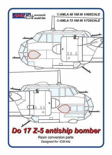 AML AMLA72100 1:72 Dornier Do-17Z-5