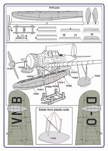 AML AMLA72102 1:72 Arado Ar-196V-4