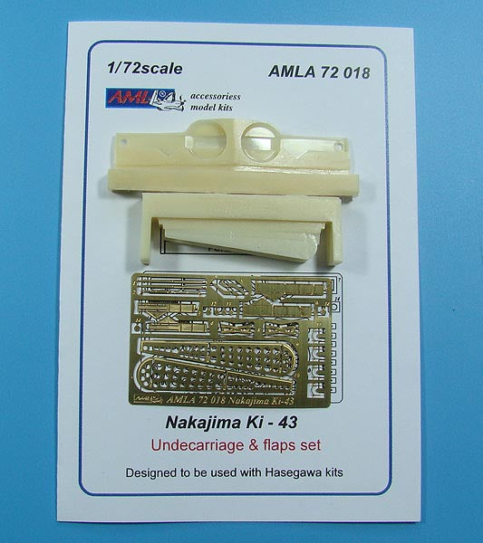 AML A72018 Nakajima Ki-43-I/II/III Oscar Undercarriage & Flaps 1:72