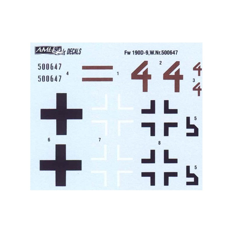 AML AMLA72022 1:72 Focke-Wulf Fw-190D-9 with the Ta-152 tail
