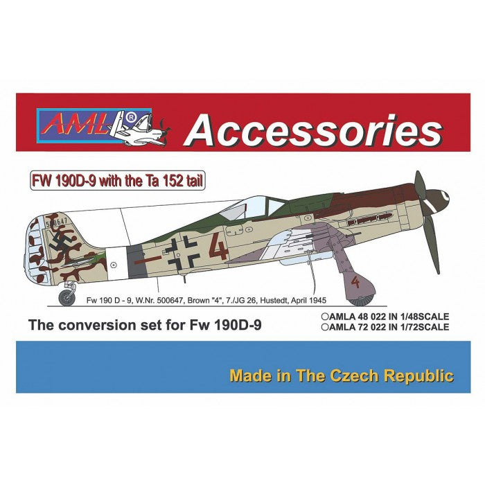 AML AMLA72022 1:72 Focke-Wulf Fw-190D-9 with the Ta-152 tail