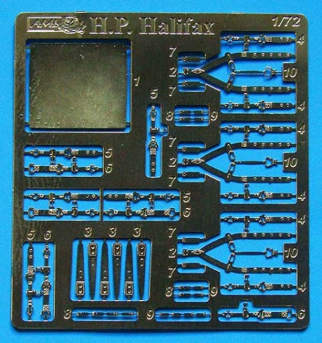 AML AMLA72040 1:72 Handley-Page Halifax Mk.I/Mk.II correction set