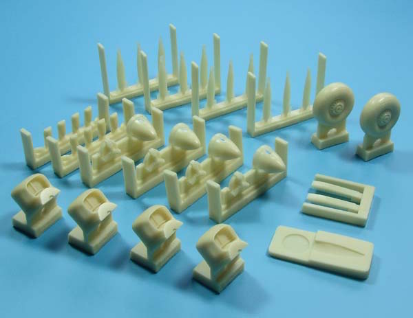 AML A72043 Halifax B Mk.V Decals, Radiators & Propellers 1:72