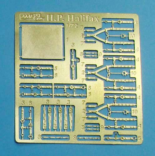 AML A72043 Halifax B Mk.V Decals, Radiators & Propellers 1:72