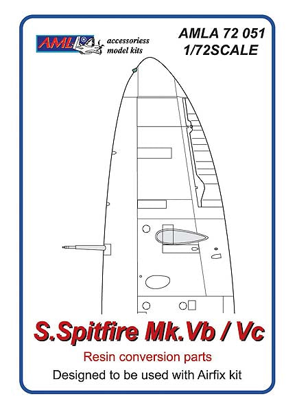 AML AMLA72051 1:72 Supermarine Spitfire Mk.VB conversion set